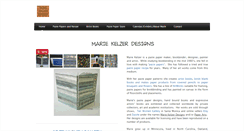 Desktop Screenshot of mariekelzerdesigns.com